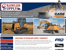 Tablet Screenshot of crawlersupply.com